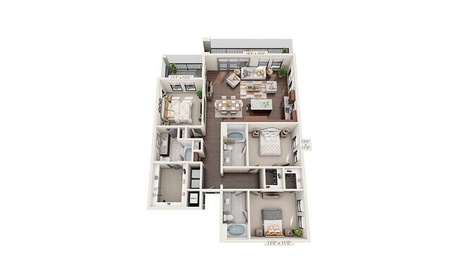 Floorplan - Bridge at The Kenzie