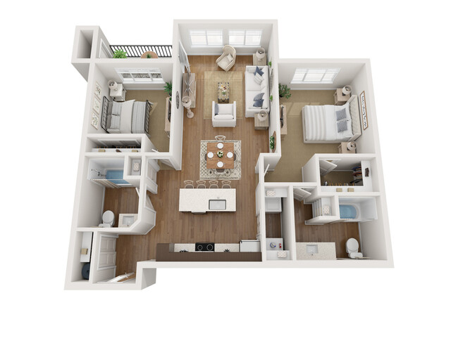 Floorplan - Haven Apartments