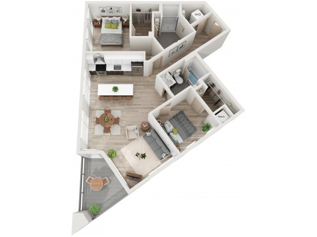 Floorplan - Gibson Apartments