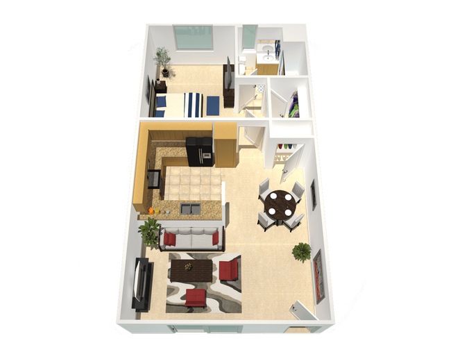 Floorplan - Toscana Apartments