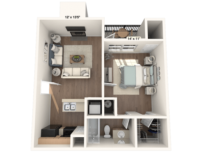 Floorplan - The Sage at 1955