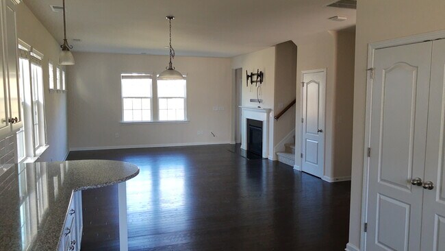 Living Room and Dining Area from Kitchen - 1024 Easley St