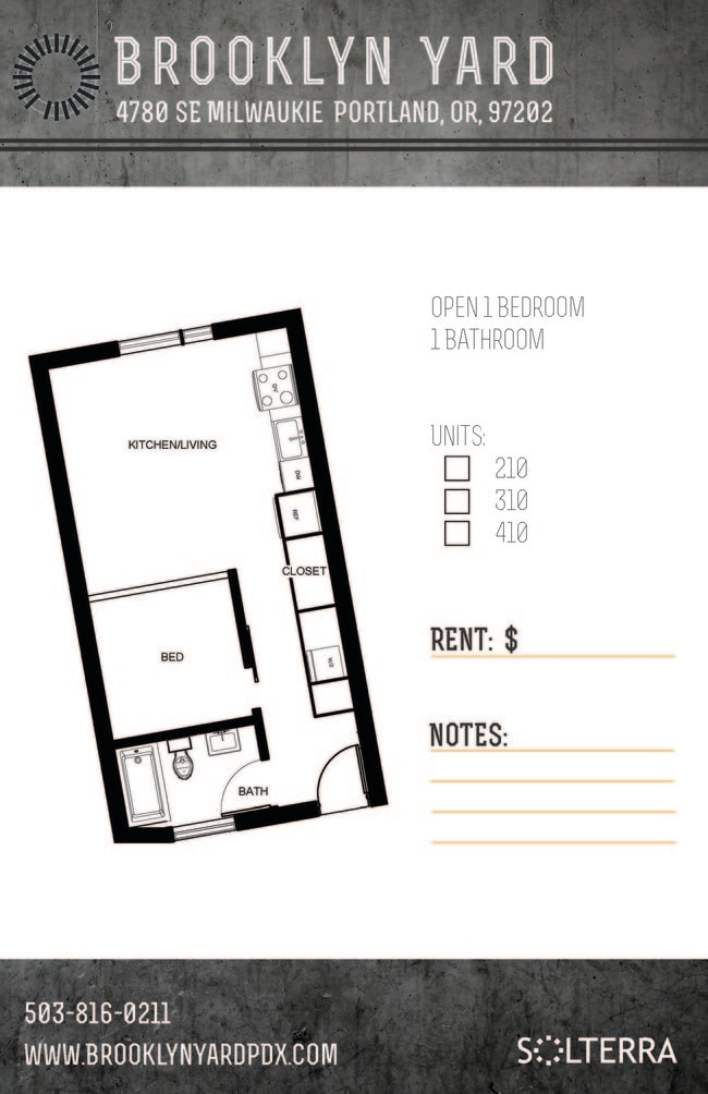 Floorplan - Brooklyn Yard