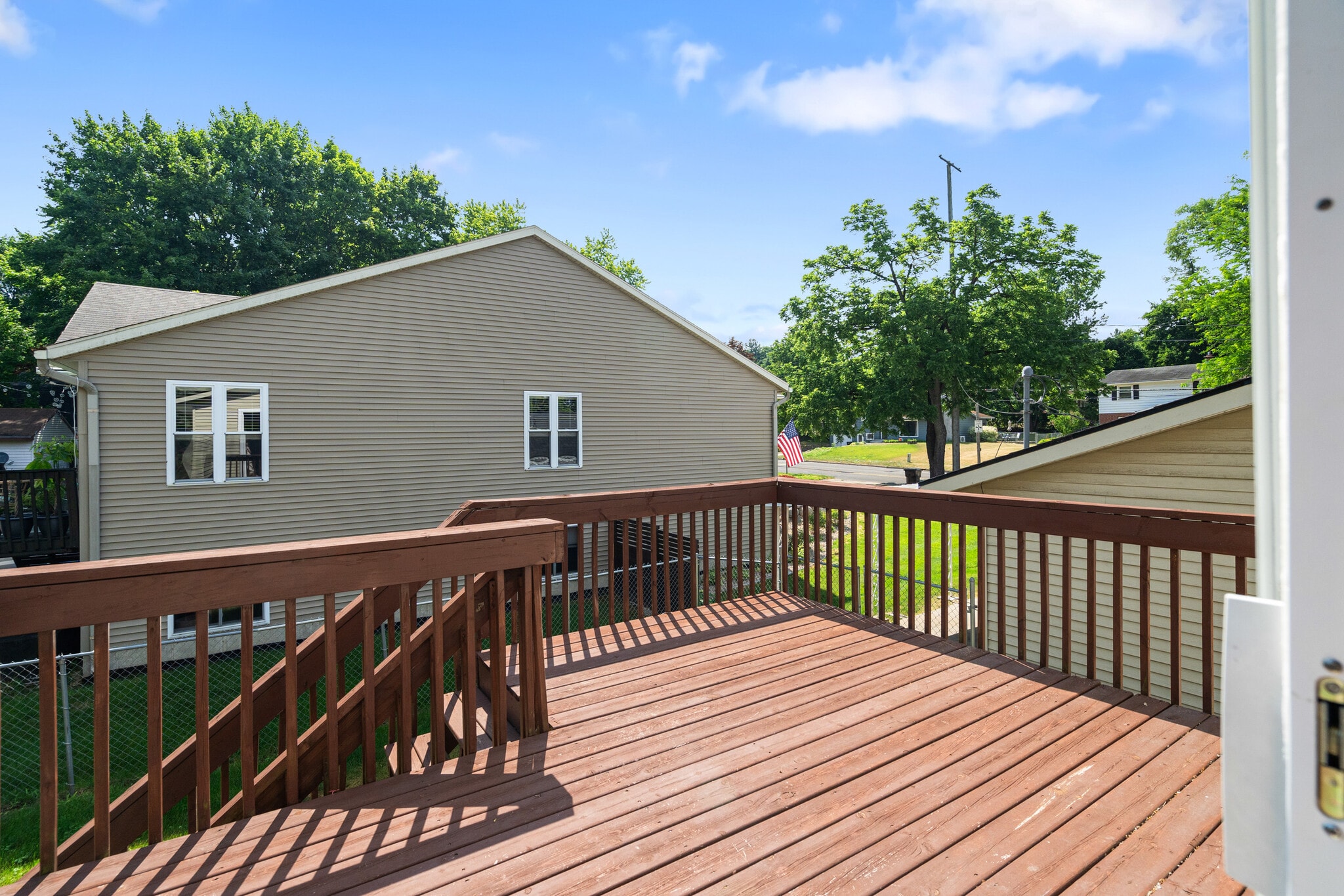 Private deck off Living Room - 223 E Division St