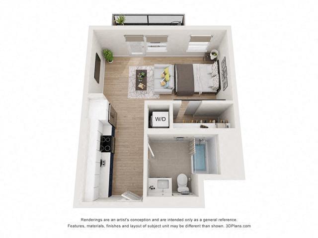 Floorplan - Evani 3223 Wilshire
