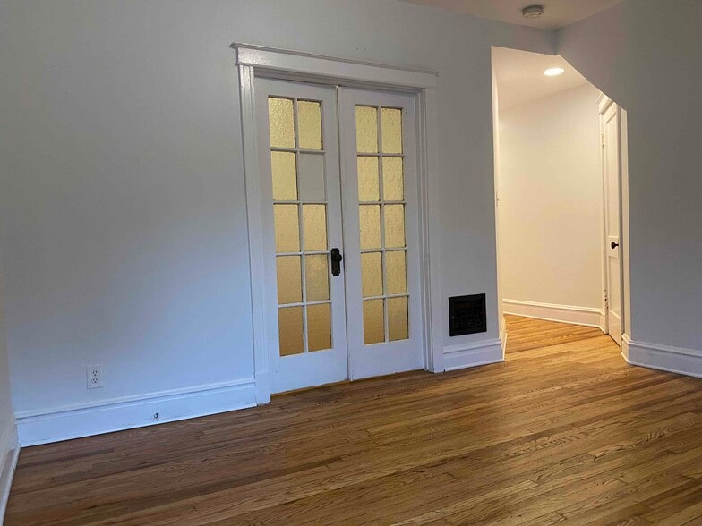Living Room to bedroom french doors - 5017 S Broadway