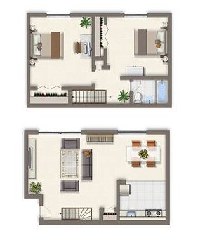 2BR/1BA - Carillon House Condominium