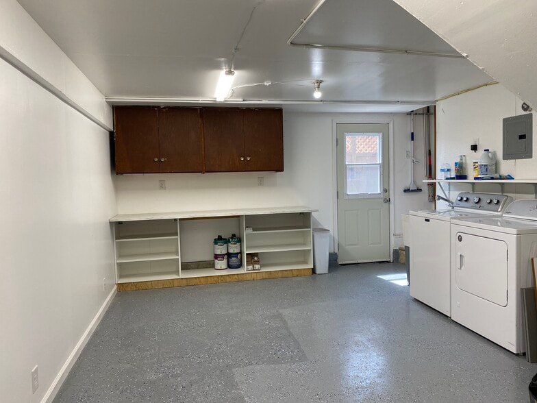 Laundry area in Garage - 1450 F St