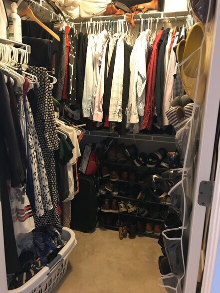 walk in closet - 3883 Connecticut Ave NW