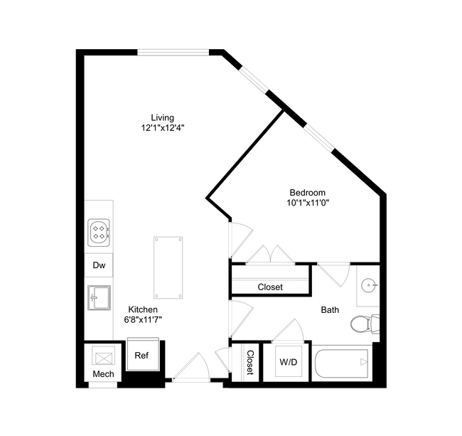 Floorplan - The Swift at Petworth Metro