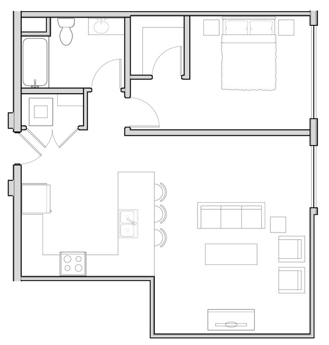 Floorplan - Bell Uptown District