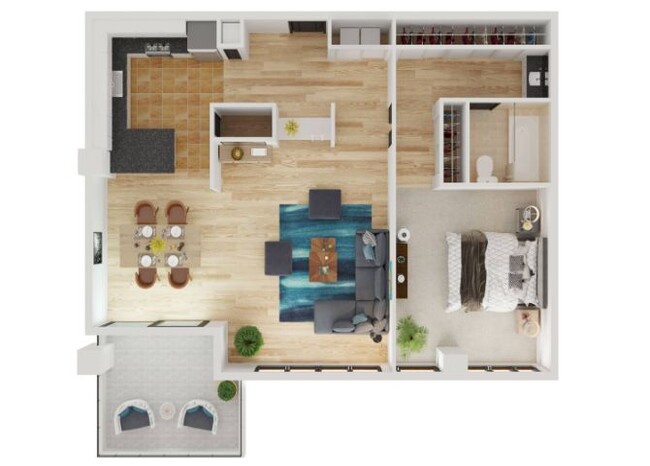 Floorplan - Skyline Terrace