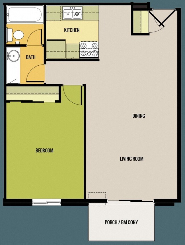 Floorplan - Parkcrest Apartments