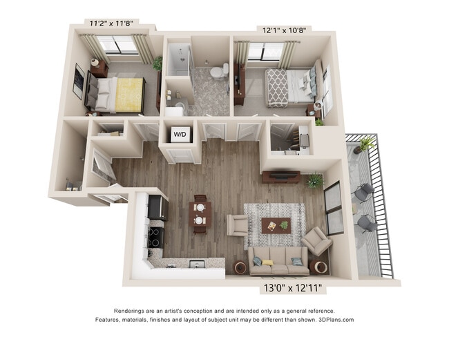 Floorplan - Randall Residence at Gateway Park