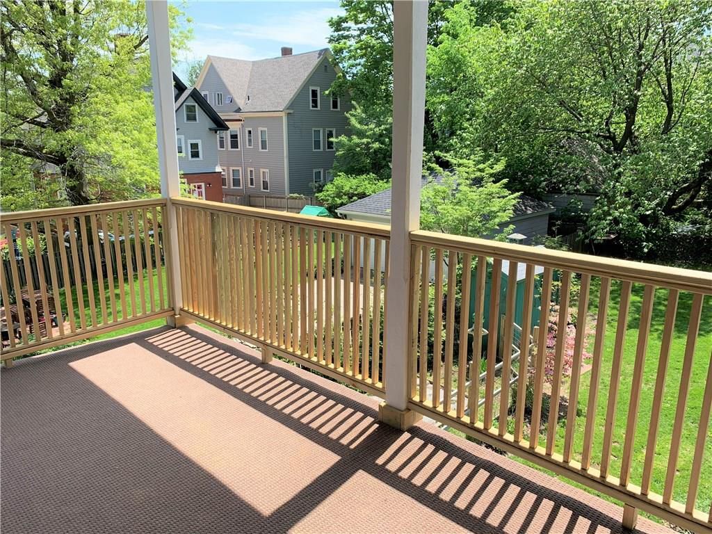 back porch - 85 Larch St