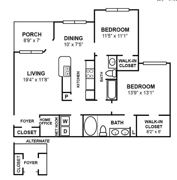 B3 Floor Plan - Parc 85