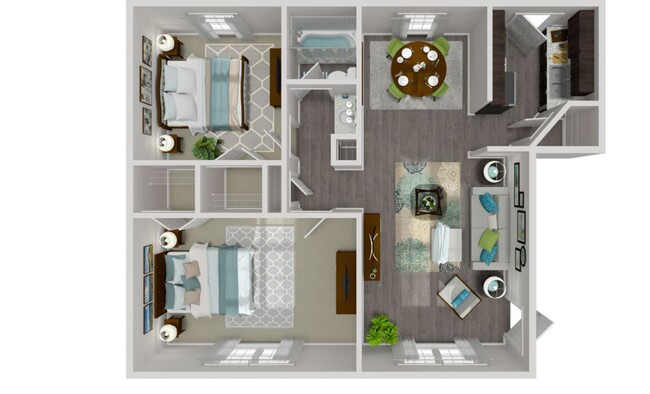 Floorplan - Flats at 235