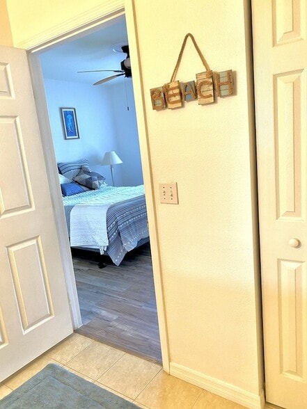 Peek from EnSuite master bath with garden tub - 1000 Villagio Cir