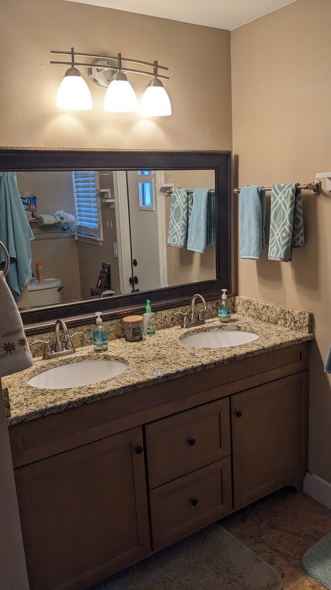 Dual Sinks in bathroom - 3718 Powers Ridge Ct