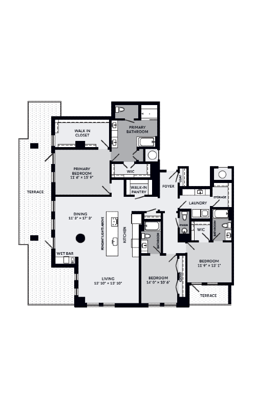 Floorplan - Novel Turtle Creek