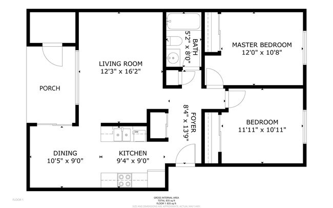 Floorplan - Irving Place Apartments