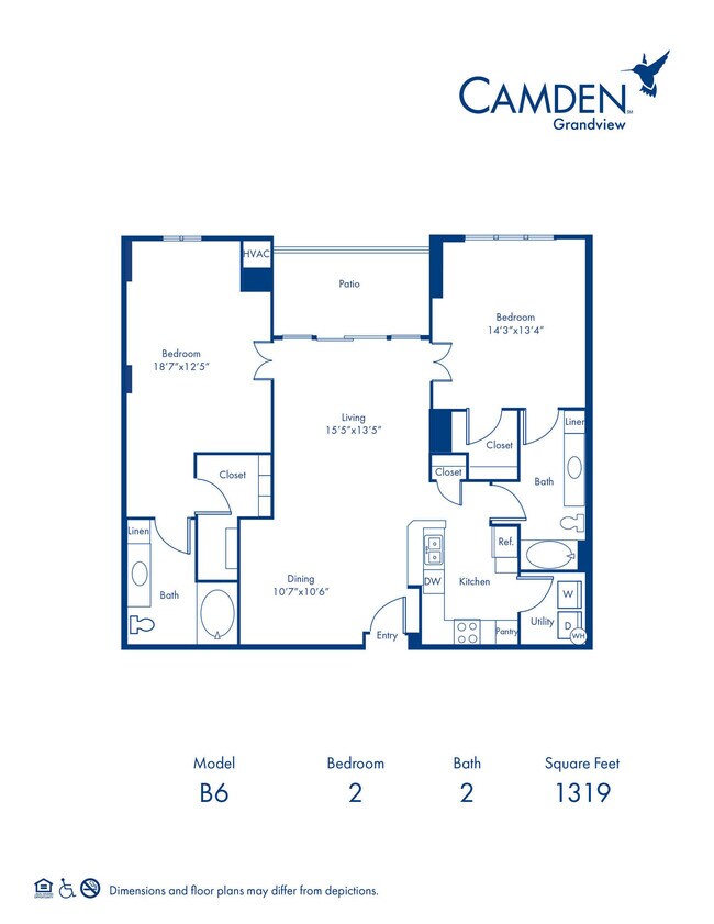 Floorplan - Camden Grandview