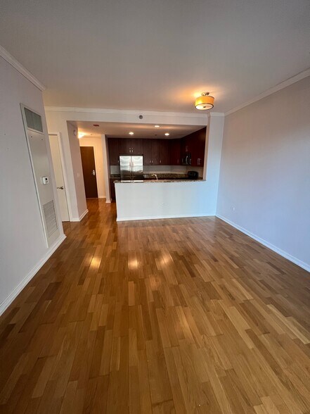 Kitchen and living room - 160 E Illinois St