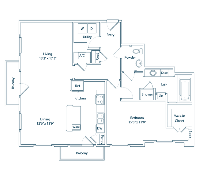 The Stanmore Floor Plan - The Belle Meade at River Oaks