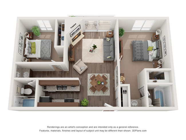 Floorplan - The Ruby Hollywood