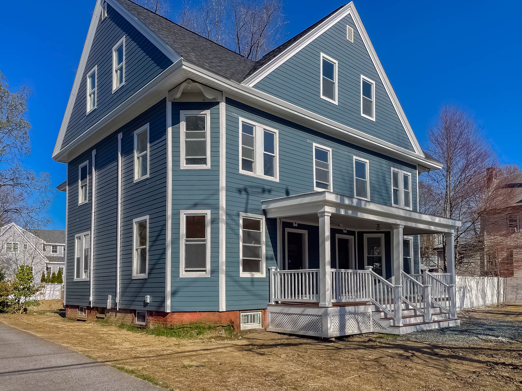 New Hardie Board siding - 361 Miller Ave