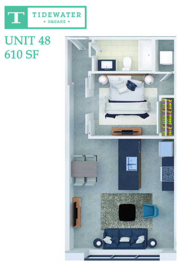 Floorplan - Tidewater Square