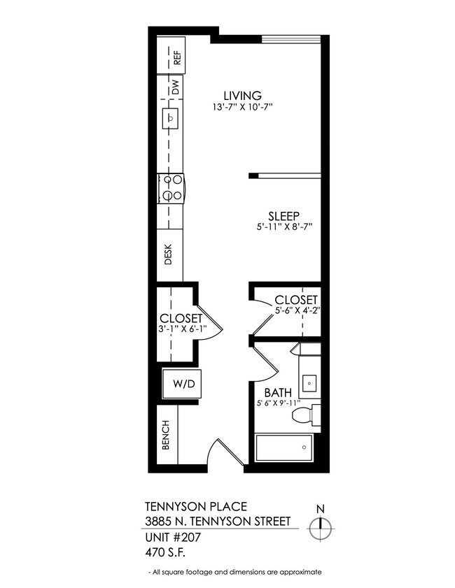 Floorplan - Tennyson Place