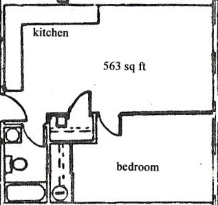 1BR/1BA - The Tuscany Apartments