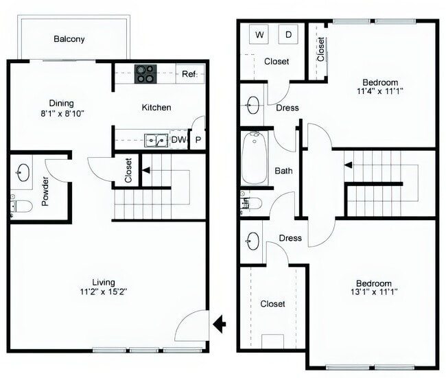 Floorplan - Regal Court Apartments