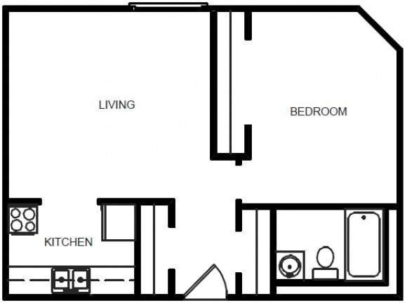 Floorplan - John Knox Towers - SENIOR COMMUNITY