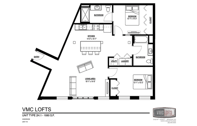 Floorplan - Vincent Mccall Company Lofts