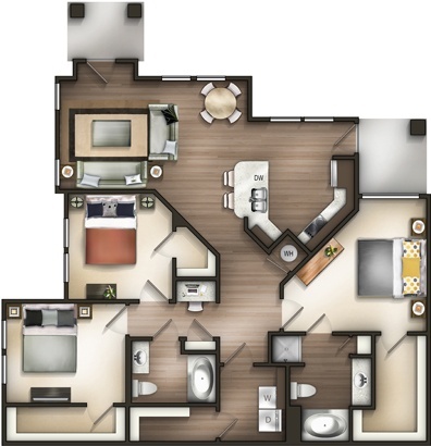 Floorplan - Creekside at Providence