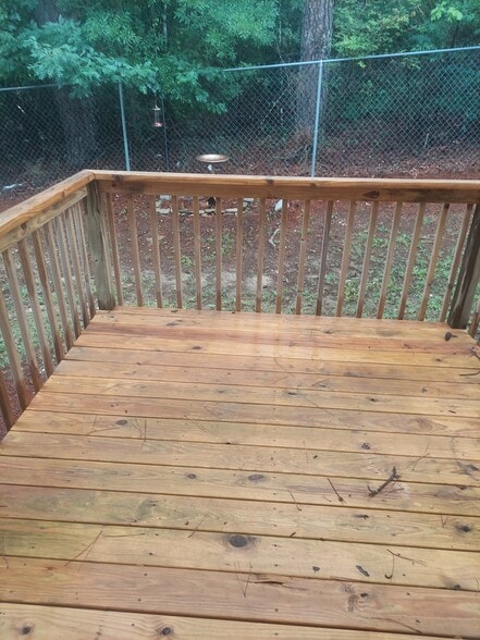 Back Deck - 1438 Vance Rd