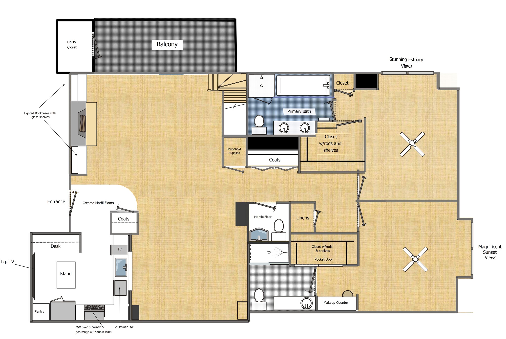 1st floor floorplan - 1292 Laskin Rd