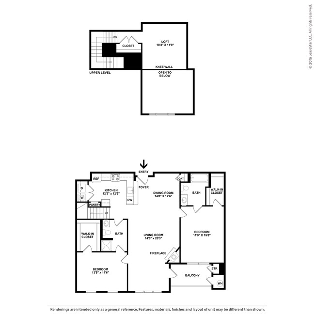 Floorplan - The Elms at Arcola