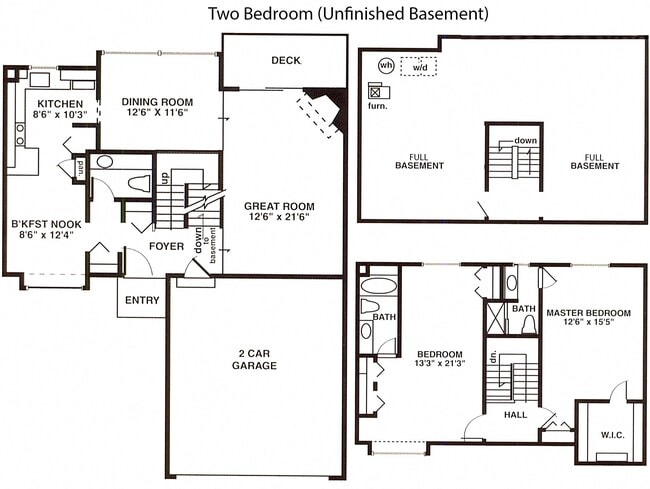 Floorplan - Weatherstone Townhomes