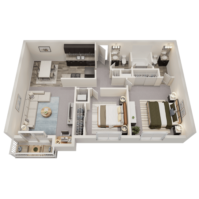 Floorplan - Weston Park Apartments