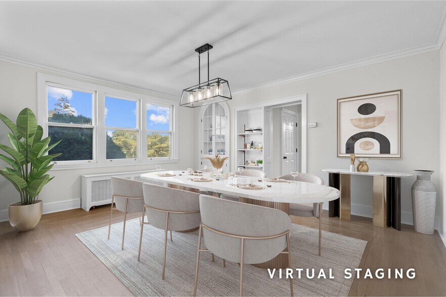 Dining Room Staged - 1070 Whitney Ave