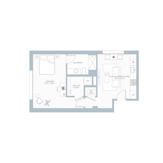Interior Photo - Lofts At Abrams Fixtures