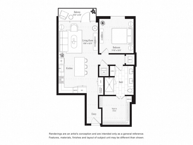 Floorplan - 700 River