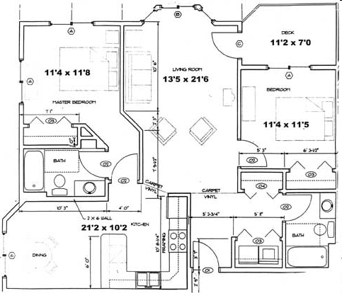 2BR/2BA - 4902 Apartments