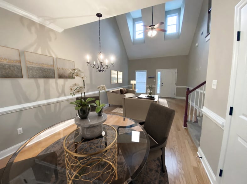 Dining Area - Virtually Staged/Decorated - 315 Buxton Ln