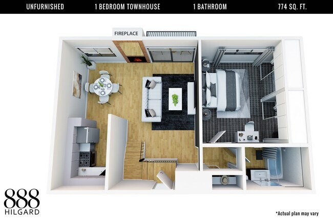 Floorplan - 888 Hilgard