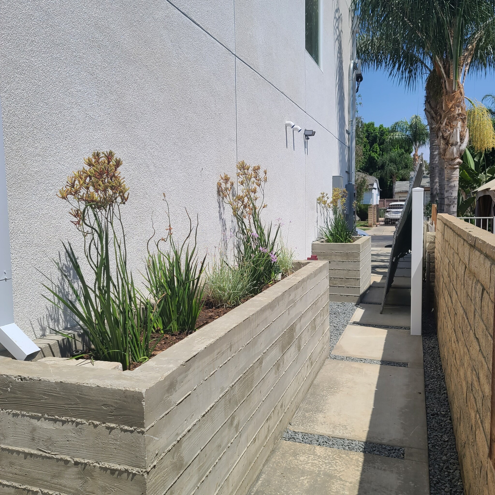 Side yard - 13826 Bessemer St