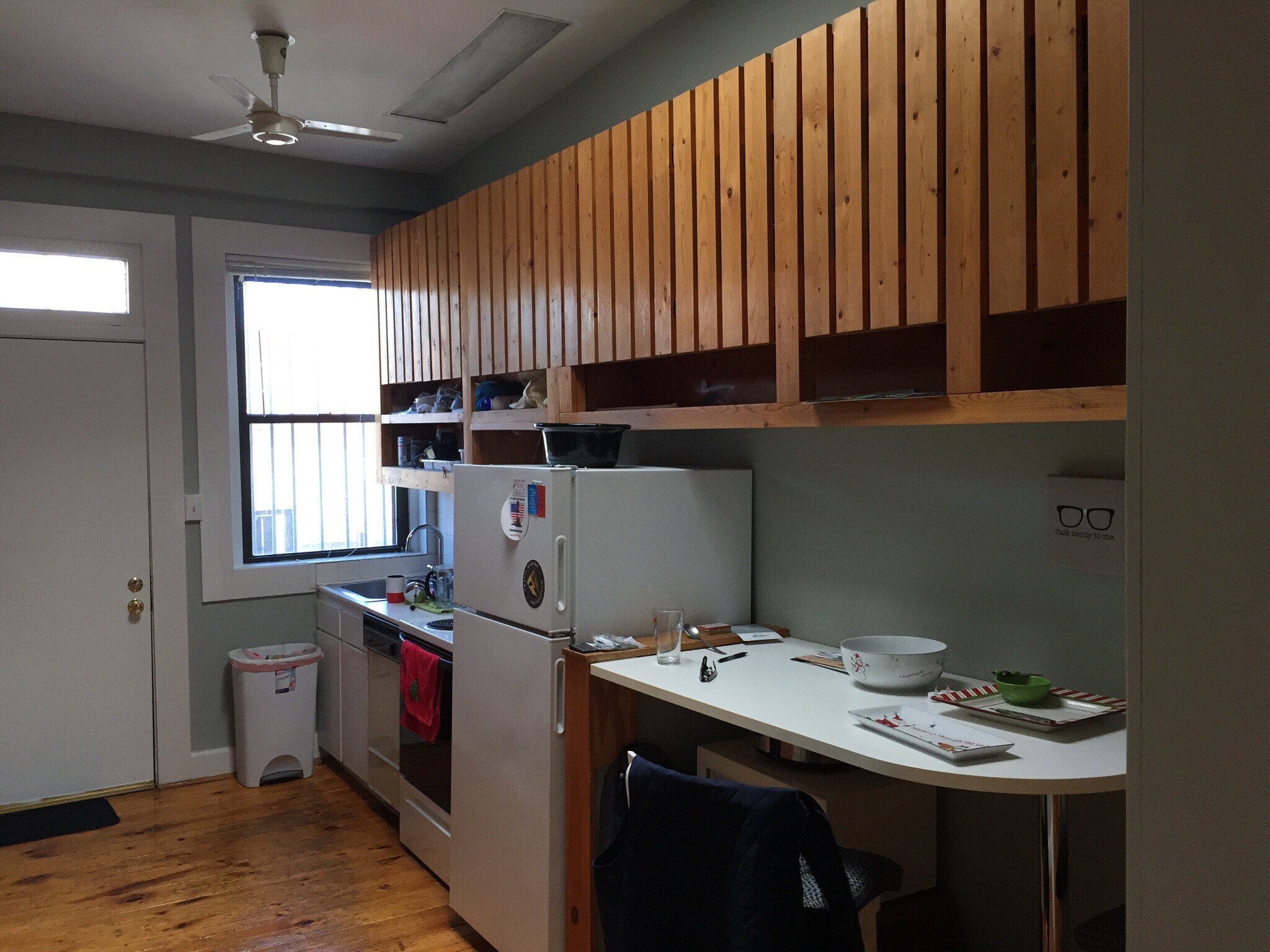 East-Facing Eat-In Kitchen With Door to Deck - 367 Lehigh Ave